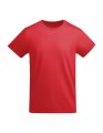 Heren T-shirt Eco Roly Breda CA6698 red